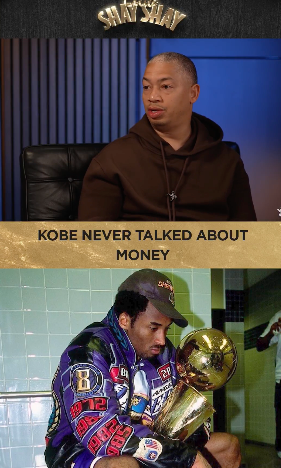 泰伦·卢：科比从不讨论金钱，他只想成为历史最佳并为之努力